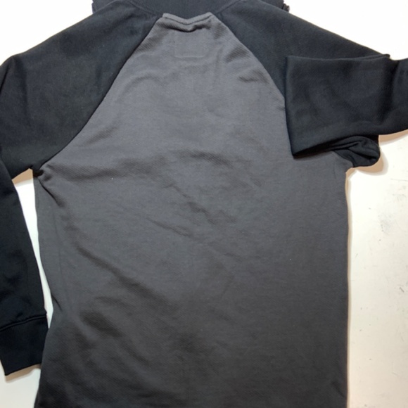 Men's G-Star RAW Jirgi Zip Top in Black & Gray Size M - Picture 4 of 4